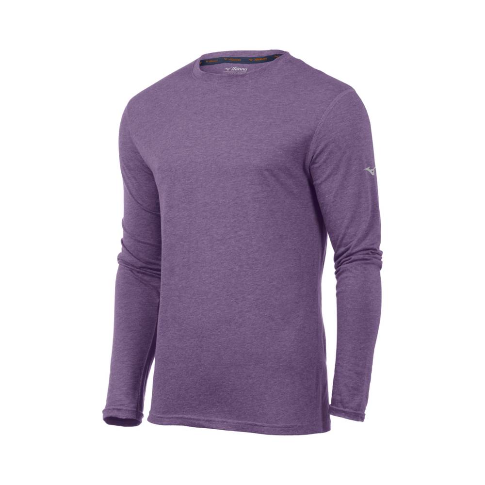 Panske Treningove Oblecenie Mizuno Inspire Long Sleeve Nachový Vypredaj OPCT91465